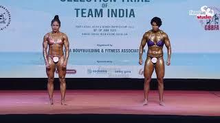 #TEAM INDIA SELECTION TRAILS MR ASIA & MRWORLD  WOMEN BODYBUILDING   IBBF