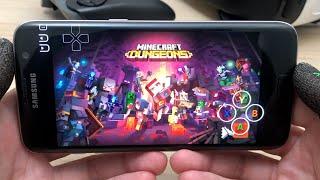 Minecraft Dungeons on Android mobile - proof that its possible