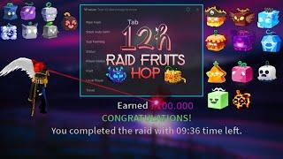 FREE Blox Fruits Script  12h Raid Fruit Server Hop W-azure Hub - Showcase