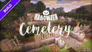 Minecraft Build  ️ Cemetery  Halloween 2022 ️