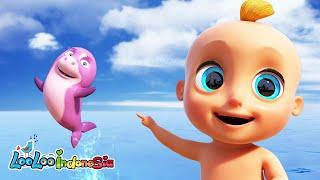 Bayi Hiu   Baby Shark duu duu - Lagu Anak Anak  LooLoo Indonesia