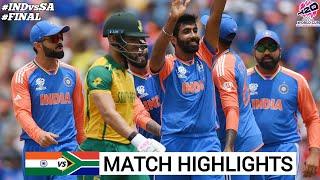 ICC T20 World Cup 2024  India vs South Africa  Full Highlights 2024  IND VS SA 2024 Highlights