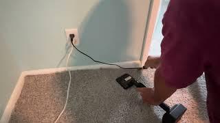 How to use a Knee kicker Carpet Installer