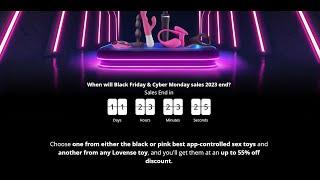 Black Friday Sale of LOVENSE  Its time to shop LOVENSE sex toys?