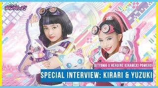 Bittomo x Heroine Kirameki Powers  Kirari & Yuzuki Special Interview Eng Sub
