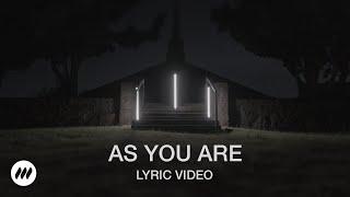 As You Are  Official Lyric Video  Life.Church Worship