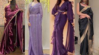 2024 Latest Farewell Saree Designs  Beautiful Saree for girlswomen #fashion #youtubeshorts