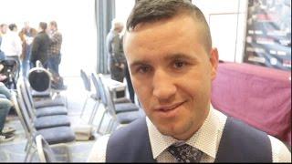 ITS 3-1 TO ME OVER CARL FRAMPTON IVE ALSO BOXED VASYL LOMACHENKO - INTRODUCING DAVID OLIVER JOYCE