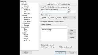 create ssh tunnel putty and terminal