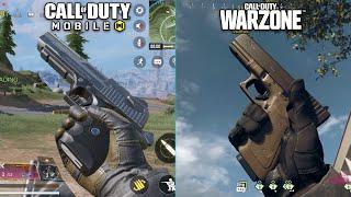 Call of Duty Mobile vs Call of Duty Warzone  COD Mobile vs PC  PK