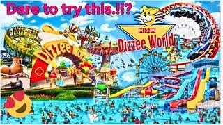 MGM Dizzee world chennai  Amusement Theme park  Full tour   THRILL FUN & WATER Rides MGM 2024