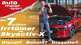 Rettet Mazda den Verbrennungsmotor? 7 Irrtümer zu Skyactiv-X - Bloch erklärt #79  auto motor sport