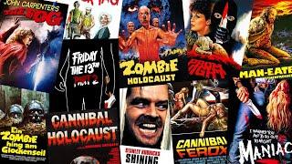 80er Filmsammlung Overview  Horror  🫀 1980 - 1982  DVD & Blu-Ray