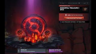 Dota 2 Opening 11 The Battle Pass Collectioon 2022 chest rare drop