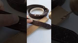 Make New Hole in Belt - Nice and Easy