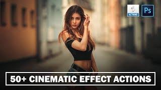 50+ CINEMATIC COLOR GRADING PHOTOSHOP ACTION FREE 