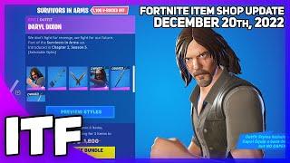 WALKING DEAD IS BACK Fortnite Item Shop December 20th 2022 Fortnite Battle Royale