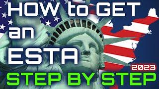 Complete Beginners Guide to the ESTA form for USA  Simple Step by Step guide 2023