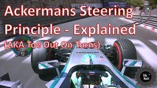 Ackermans Steering Principle Toe Out On Turns TOOT Explained - How it works