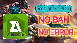 Script zilong all Skin Full Effect Mobile legends\\