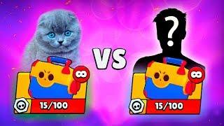 BATTLE MEGABOX - BARSIK AGAINST THE PHARAOH IN BRAWL STARS