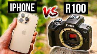 Canon R100 vs iPhone  Can a $479 Entry Level Camera Beat a Smartphone?