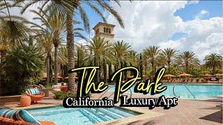 The Park at Irvine Spectrum Luxury Apartment Walk  Irvine California USA. 4K HDR