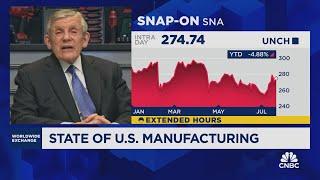 Snap-on CEO on the financial vs. manufacturing economies