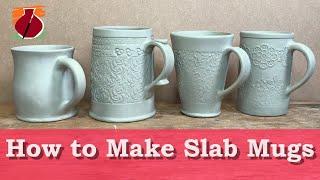 How to Make Slab Built Mugs