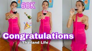 YayTime For CELEBRATE  3 Yrs In Thailand  60K sub Reviewtry-on Pink Stocking