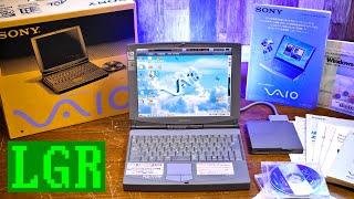 ¥220000 Japanese Laptop from 1999 Unboxing a Sony Vaio PCG-777BP