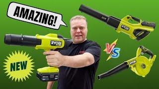 Ryobis 18V Handheld Blower is Awesome  Ryobi Blower Comparison