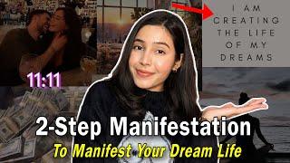 MANIFEST Dreams into Reality in 2024 2-STEP Manifestation Magic  Law of Attraction