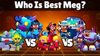 Finding best Meg? Skin Compare Brawl Stars