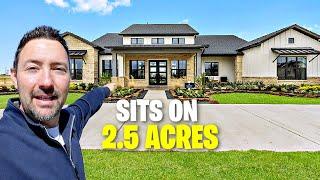 Massive HOUSTON TEXAS Custom Homes on Acreage for CHEAP Next to Houstons Top Suburbs