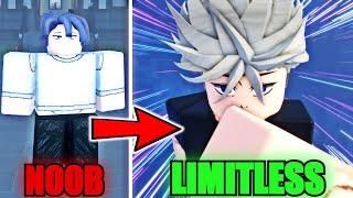 Going From Noob To LIMITLESS Satoru Gojo In Sorcery...Roblox