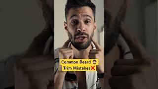 Stop Trimming Your Beard like this ‍️ #beardtrim #mensgrooming #trimmer #beard #beardstyle