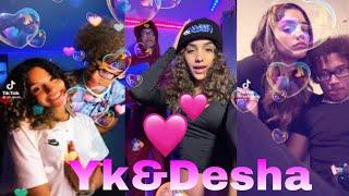 Yk and Desha best tiktok couple goals 