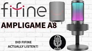 Fifine Ampligame A8 - USB Condenser Microphone For Gaming & Streaming - Test  Review NEW SALE CODE