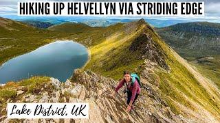 Helvellyn via Striding Edge - An Epic Knife Edge Ridge Hike in the Lake District