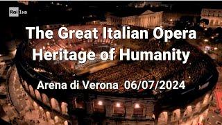 2024 Arena di Verona Italian Opera Festival - Muti Kaufmann Flórez Tézier Buratto and others