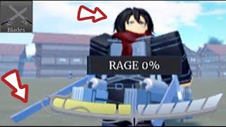 Mikasa with blades  Titan Warfare