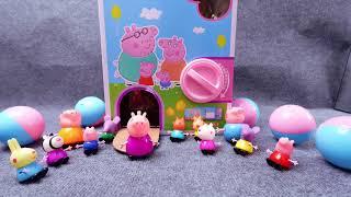 3 Minutes Satisfying with Unboxing Suprise Eggs Peppa Pig Toys ASMR  Review Toys