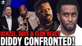 Denzel Washington CONFRONTS Diddy? Elon Musk & Dave Chappelle React to Sean Combs Allegations