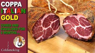 Coppa - Italian Salumi - Charcuterie - Cured dried & sliced PERFECTION