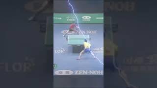 lightning strikes while playing table tennis . #Shorts