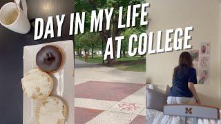 Day in My Life at the University of Michigan - Ann Arbor  Freshman Year