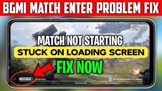 New BGMI Loading Problem Fix bgmi match start problem bgmi not enter match problem stuck on loading