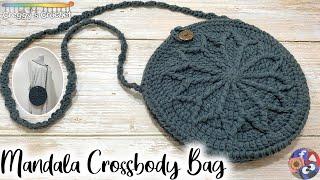 CROCHET “Mandala” Crossbody Bag  Tutorial