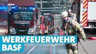 Die Werkfeuerwehr der BASF Rund um die Uhr einsatzbereit